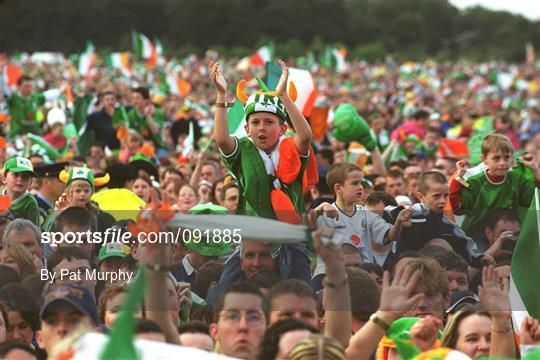 Republic of Ireland Homecoming from the 2002 FIFA World Cup Finals