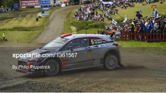 FIA World Rally Championship Finland - Day Three