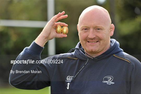 Bernard Jackman lines out to support St Michael’s House fundraising event