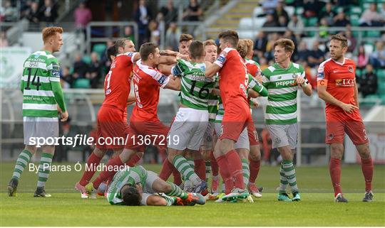 Shamrock Rovers v Cork City - EA Sports Cup semi-final