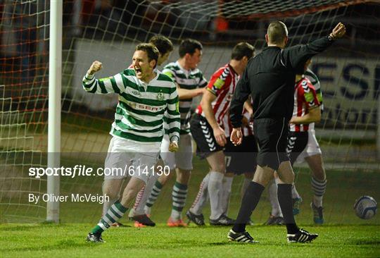 Derry City v Shamrock Rovers - Setanta Sports Cup Semi-Final Second Leg