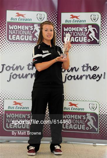 Bus Éireann Women’s National League Player of the Month for April 2012