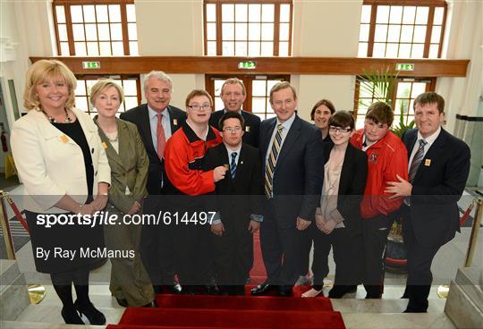 Special Olympics Ireland Photocall with Members of the Oireachtas ahead of Collection Day