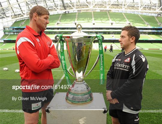 Ulster / Edinburgh Heineken Cup Photocall