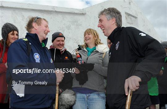 Enda's Trek with Trap's Green Army Charity Climb