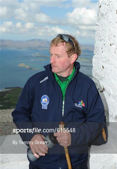 Enda's Trek with Trap's Green Army Charity Climb