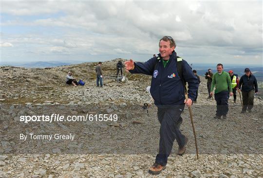 Enda's Trek with Trap's Green Army Charity Climb