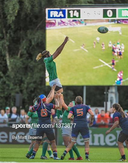 France v Ireland - 2017 Women's Rugby World Cup Pool C