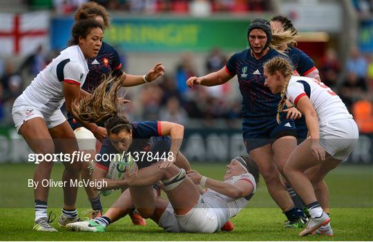 France v USA - Women's Rugby World Cup 2017, Bronze Final