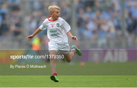 INTO Cumann na mBunscol GAA Respect Exhibition Go Games at Dublin v Tyrone - GAA Football All-Ireland Senior Championship Semi-Final