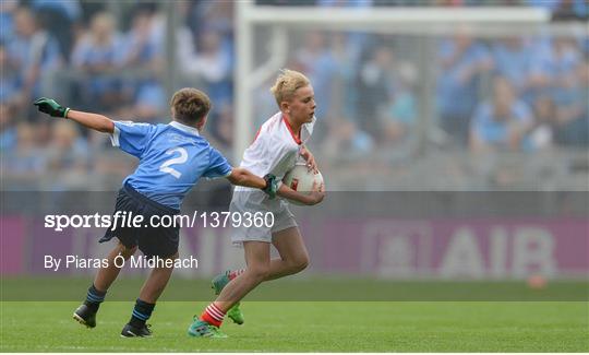 INTO Cumann na mBunscol GAA Respect Exhibition Go Games at Dublin v Tyrone - GAA Football All-Ireland Senior Championship Semi-Final