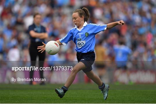 INTO Cumann na mBunscol GAA Respect Exhibition Go Games at Dublin v Tyrone - GAA Football All-Ireland Senior Championship Semi-Final