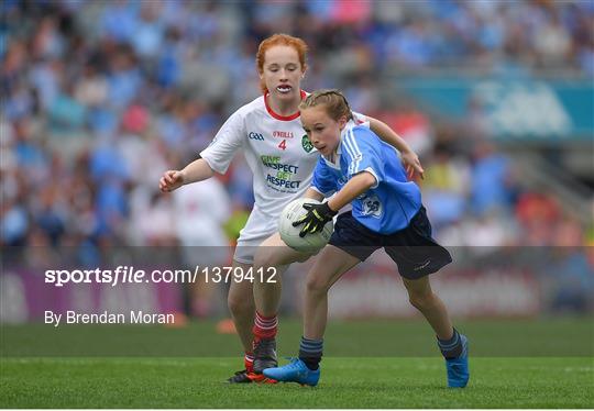 INTO Cumann na mBunscol GAA Respect Exhibition Go Games at Dublin v Tyrone - GAA Football All-Ireland Senior Championship Semi-Final