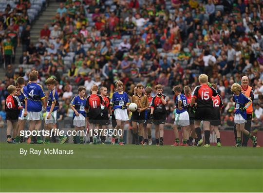 INTO Cumann na mBunscol GAA Respect Exhibition Go Games at Kerry v Mayo - GAA Football All-Ireland Senior Championship Semi-Final Replay