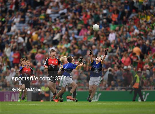 INTO Cumann na mBunscol GAA Respect Exhibition Go Games at Kerry v Mayo - GAA Football All-Ireland Senior Championship Semi-Final Replay