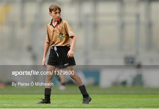 INTO Cumann na mBunscol GAA Respect Exhibition Go Games at Kerry v Mayo - GAA Football All-Ireland Senior Championship Semi-Final Replay