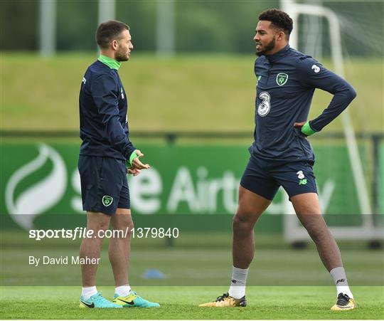 Republic of Ireland Squad Training and Press Conference