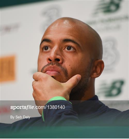 Republic of Ireland Squad Training and Press Conference