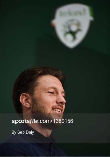 Republic of Ireland Squad Training and Press Conference