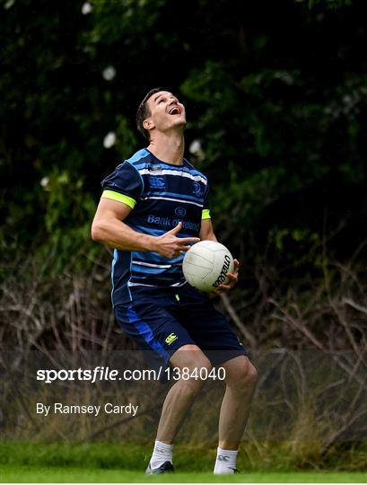 Leinster Rugby Squad Training and Press Conference