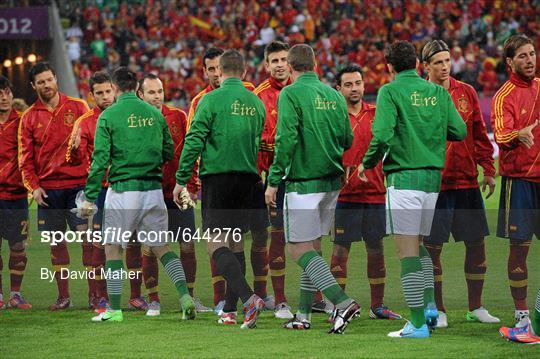 Spain v Republic of Ireland - EURO2012 Group C