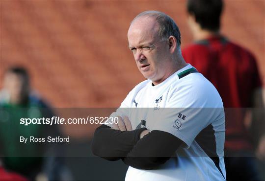 Ireland Rugby Squad Captain's Run - Friday 22nd June 2012