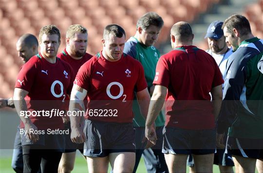 Ireland Rugby Squad Captain's Run - Friday 22nd June 2012
