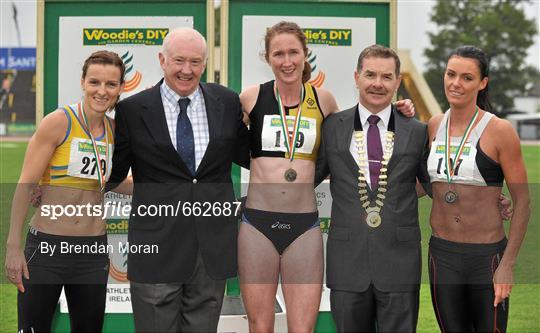 Woodie’s DIY Senior Track and Field Championships of Ireland - Sunday 8th July 2012