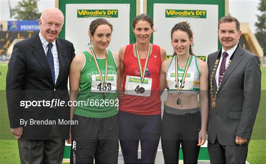 Woodie’s DIY Senior Track and Field Championships of Ireland - Sunday 8th July 2012