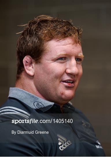 Munster Rugby Squad Training and Press Conference