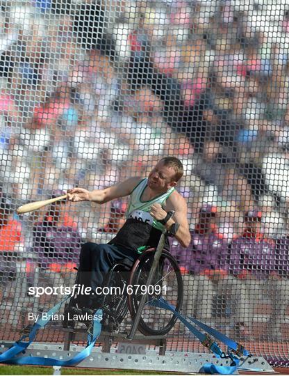 London 2012 Paralympic Games - Athletics Friday 31st August