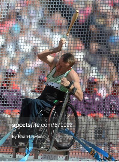 London 2012 Paralympic Games - Athletics Friday 31st August
