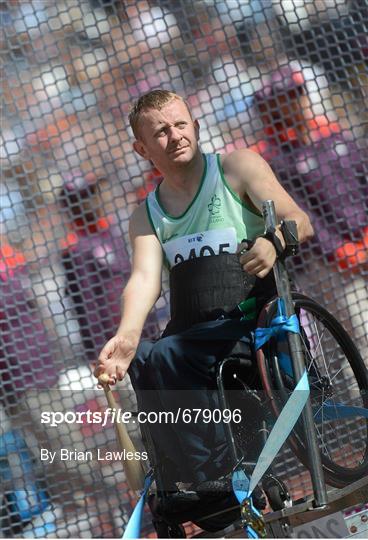 London 2012 Paralympic Games - Athletics Friday 31st August