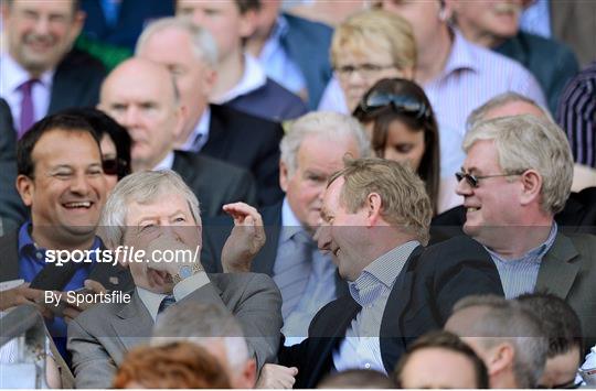 Supporters at Dublin v Mayo - GAA Football All-Ireland Senior Championship Semi-Final