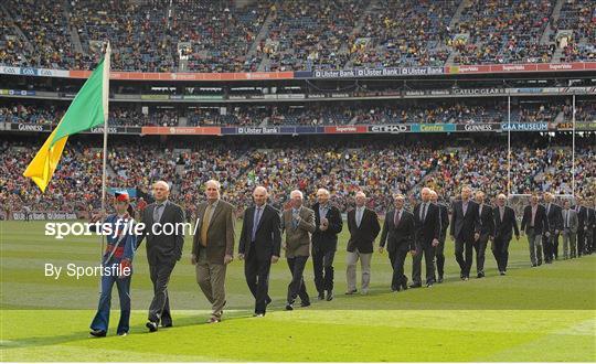 Meath Team of 1987 Introduced to the Crowd during the GAA Football All-Ireland Senior Championship Final