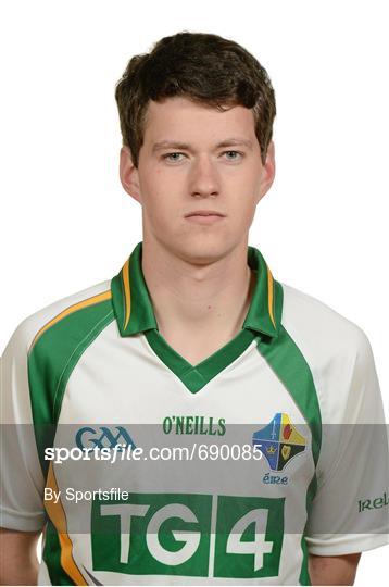 Sportsfile - Irish Shinty U21 Squad Portraits 2012 - 690085