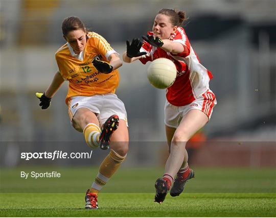 Antrim v Louth - TG4 All-Ireland Ladies Football Junior Championship Final