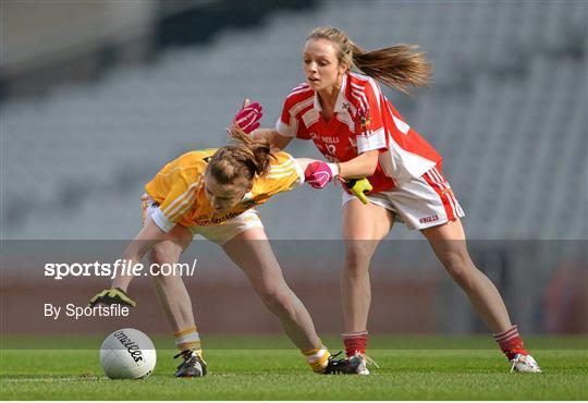 Antrim v Louth - TG4 All-Ireland Ladies Football Junior Championship Final