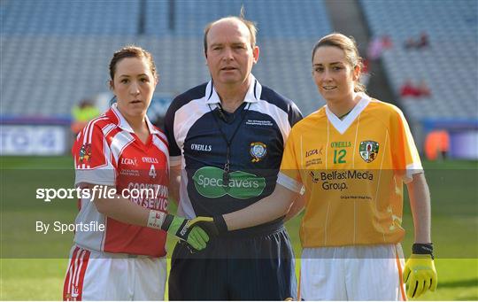 Antrim v Louth - TG4 All-Ireland Ladies Football Junior Championship Final