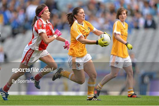 Antrim v Louth - TG4 All-Ireland Ladies Football Junior Championship Final