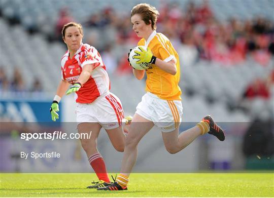 Antrim v Louth - TG4 All-Ireland Ladies Football Junior Championship Final