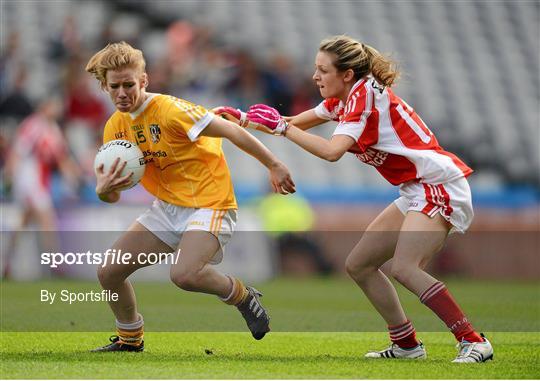 Antrim v Louth - TG4 All-Ireland Ladies Football Junior Championship Final