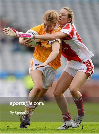 Antrim v Louth - TG4 All-Ireland Ladies Football Junior Championship Final