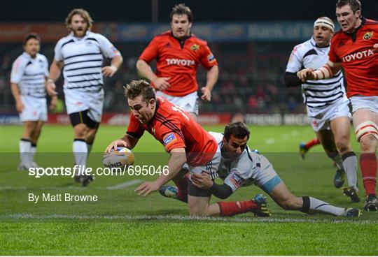 Munster v Zebre - Celtic League 2012/13 Round 7