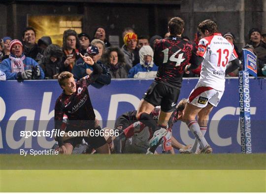 Ulster v Edinburgh - Celtic League 2012/13 Round 8