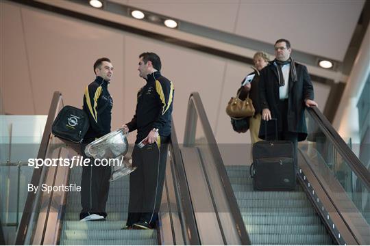 GAA GPA All-Stars Tour 2012 sponsored by Opel departs for New York