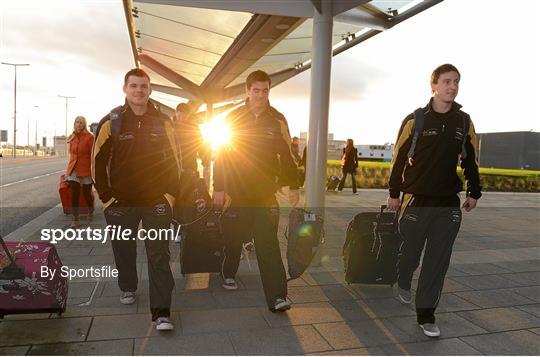 GAA GPA All-Stars Tour 2012 sponsored by Opel departs for New York