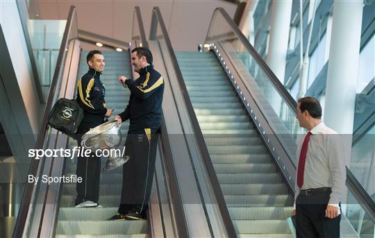 GAA GPA All-Stars Tour 2012 sponsored by Opel departs for New York