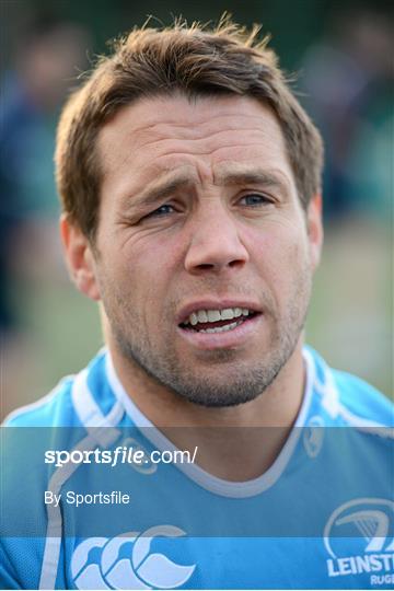 Leinster Rugby Press Briefing and Squad Training - Monday 26 November 2012