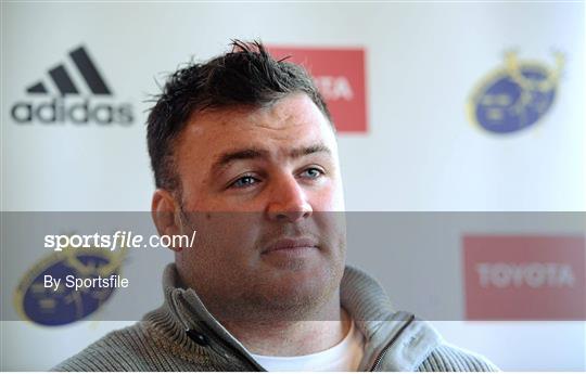 Munster Rugby Press Conference - Tuesday 27th November